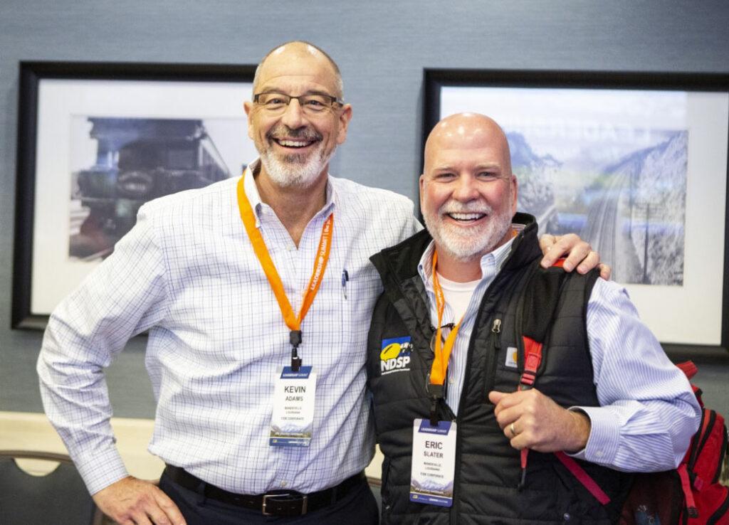 Kevin Adams pictured left, Eric Slater pictured right